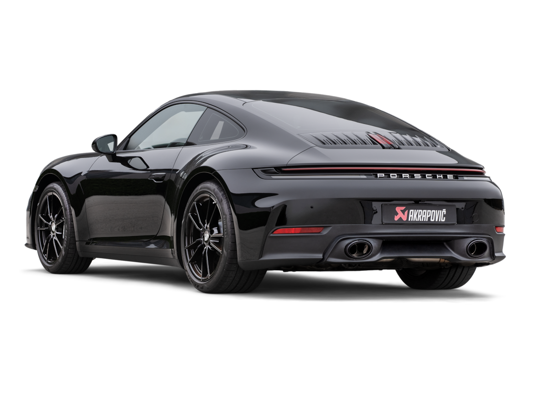 Akrapovič Wydech Slip-On tytan czarny – Porsche 911 Carrera 992.2 – zdjęcie 4
