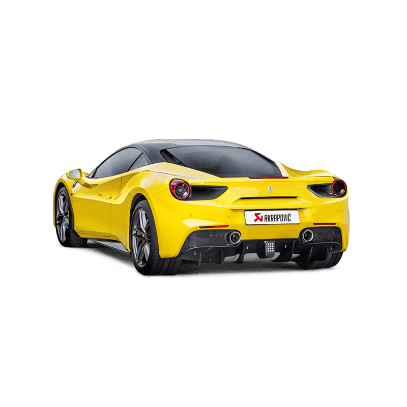 Akrapovič Wydech Slip-On tytan – Ferrari 488 GTB / Ferrari 488 Spider – zdjęcie 6