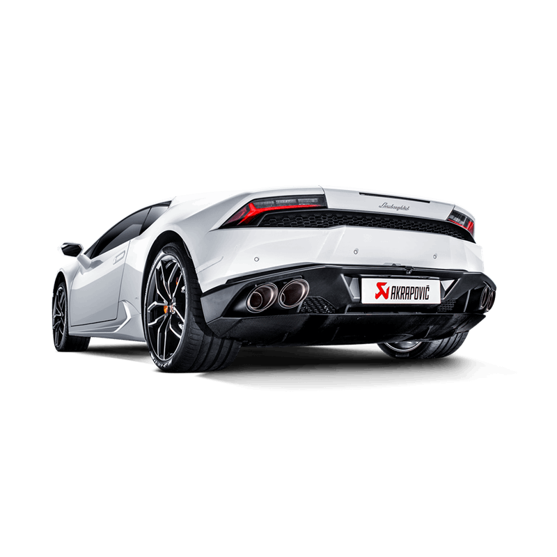 Akrapovič Wydech Slip-On tytan – Lamborghini Huracán LP 580-2 / Lamborghini Huracán LP 610-4 – zdjęcie 9