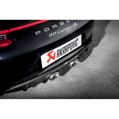 Akrapovič Wydech Slip-On tytan – Porsche 911 Carrera 991.2 – zdjęcie 6