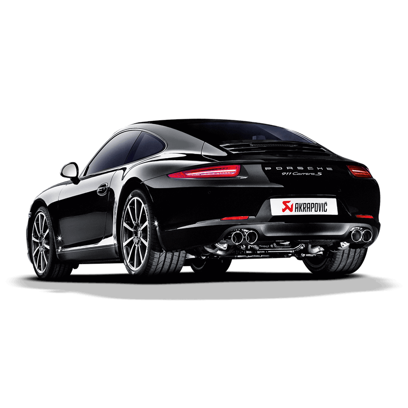 Akrapovič Wydech Slip-On tytan – Porsche 911 Carrera 991 – zdjęcie 3