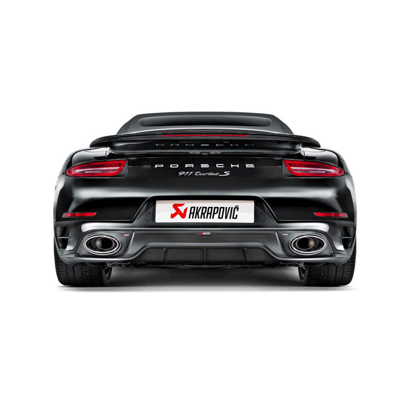 Akrapovič Wydech Slip-On tytan – Porsche 911 Turbo 991 / Porsche 911 Turbo S 991 – zdjęcie 4