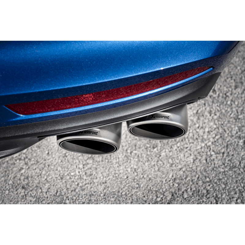 Akrapovič Wydech Slip-On tytan – Porsche Panamera 4 971 – zdjęcie 5