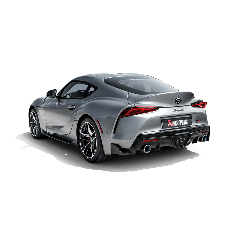 Akrapovič Wydech Slip-On tytan – Toyota GR Supra A90 – zdjęcie 4