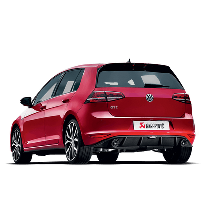 Akrapovič Wydech Slip-On tytan – Volkswagen Golf GTI VII – zdjęcie 4