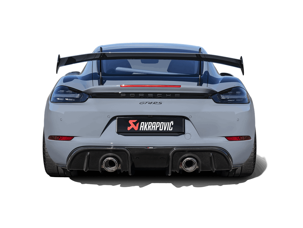 Akrapovič Wydech Slip-On Race tytan – Porsche 718 Cayman GT4 RS 982 – zdjęcie 4