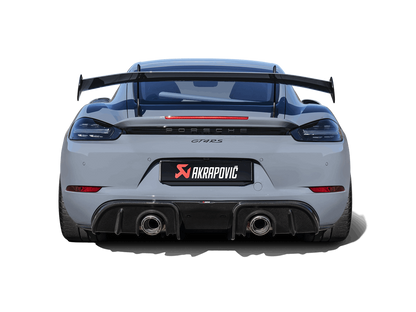 Akrapovič Wydech Slip-On Race tytan – Porsche 718 Cayman GT4 RS 982 – zdjęcie 4