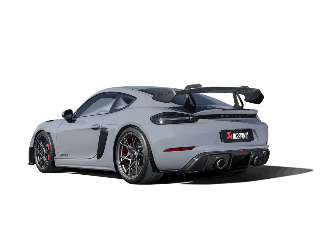 Akrapovič Wydech Slip-On Race tytan – Porsche 718 Cayman GT4 RS 982 – zdjęcie 5