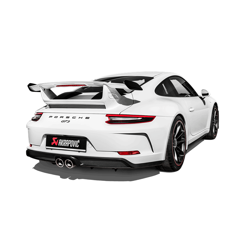 Akrapovič Wydech Slip-On Race tytan – Porsche 911 GT3 991 – zdjęcie 7