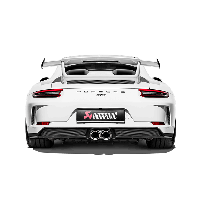 Akrapovič Wydech Slip-On Race tytan – Porsche 911 GT3 991 – zdjęcie 8