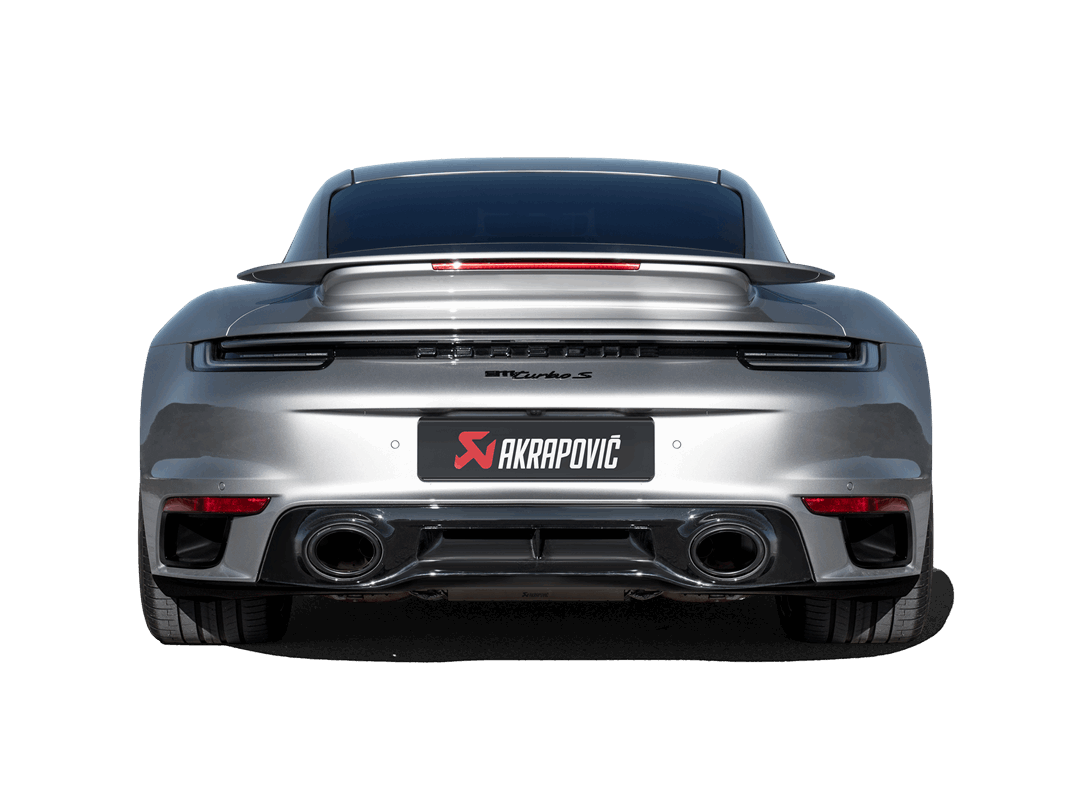 Akrapovič Wydech Slip-On Race tytan – Porsche 911 Turbo 992 – zdjęcie 2