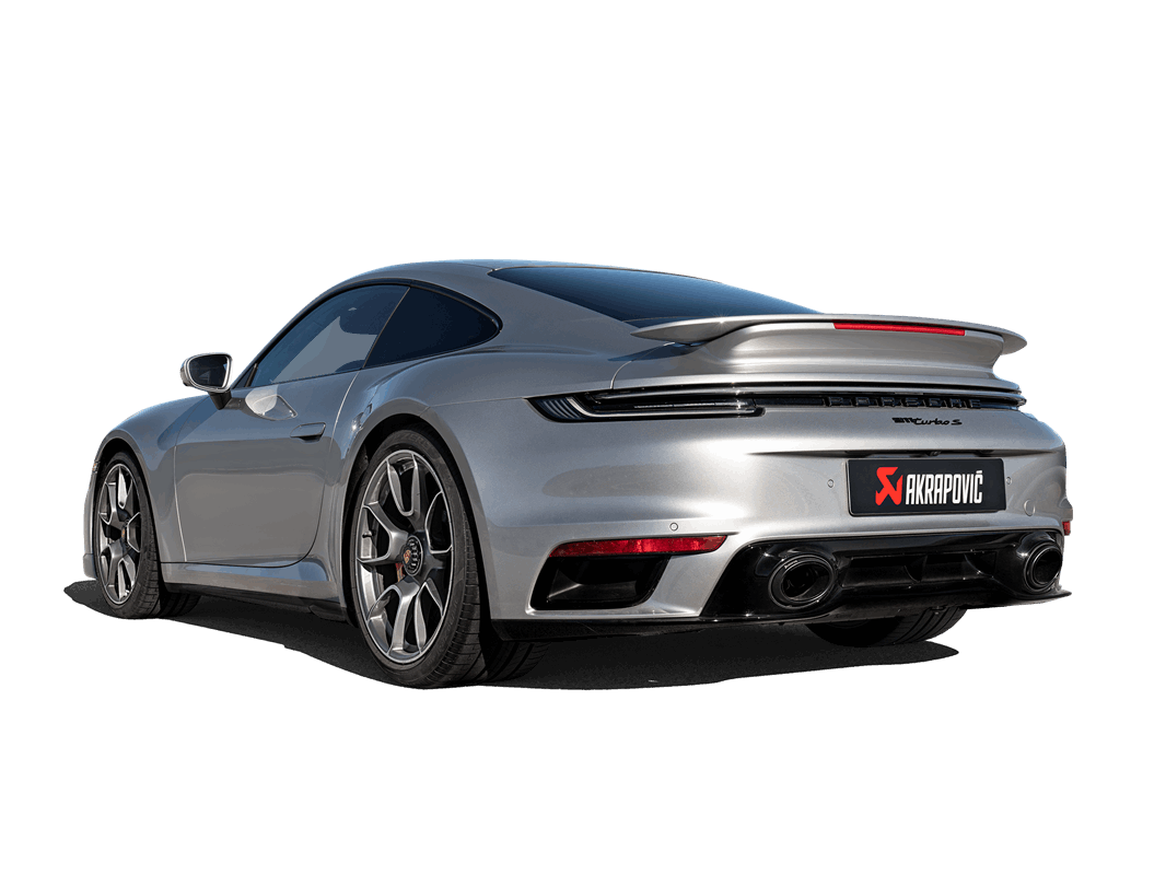 Akrapovič Wydech Slip-On Race tytan – Porsche 911 Turbo 992 – zdjęcie 3