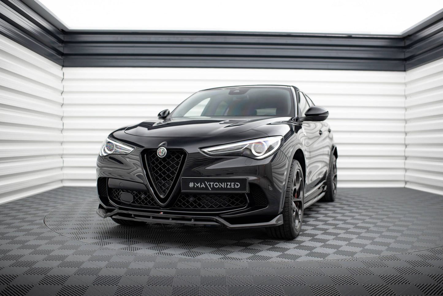 Splitter Przedni Maxton Alfa Romeo Stelvio Quadrifoglio