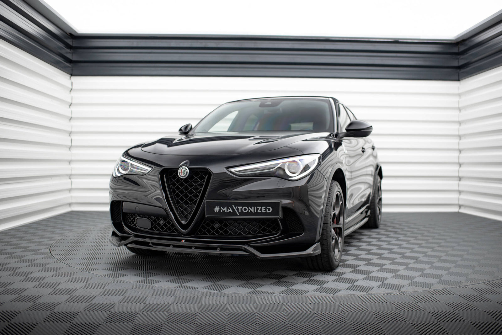 Splitter Przedni Maxton Alfa Romeo Stelvio Quadrifoglio