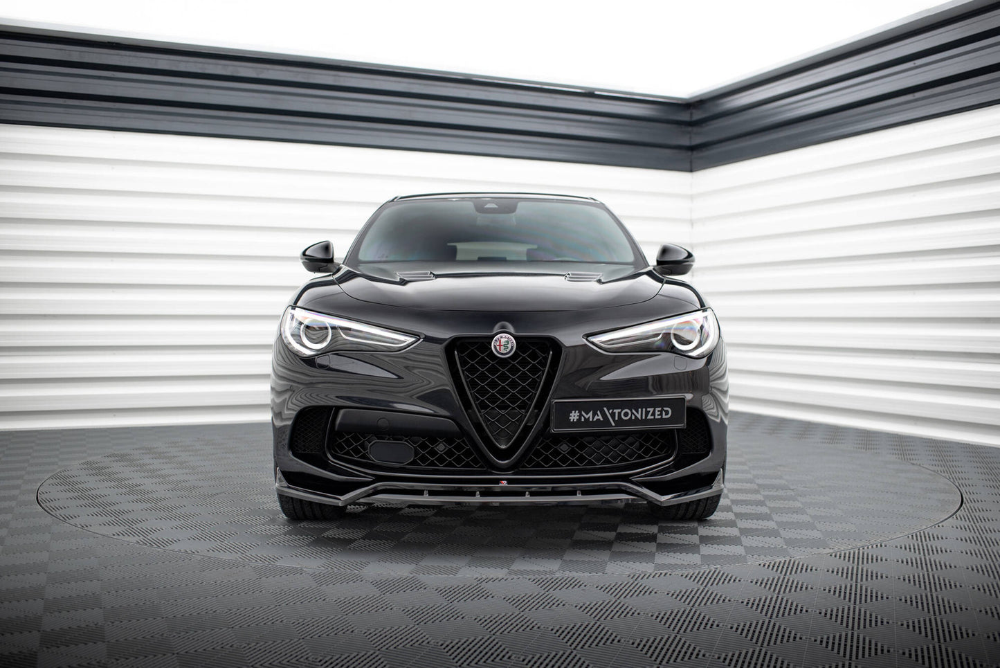 Splitter Przedni Maxton Alfa Romeo Stelvio Quadrifoglio