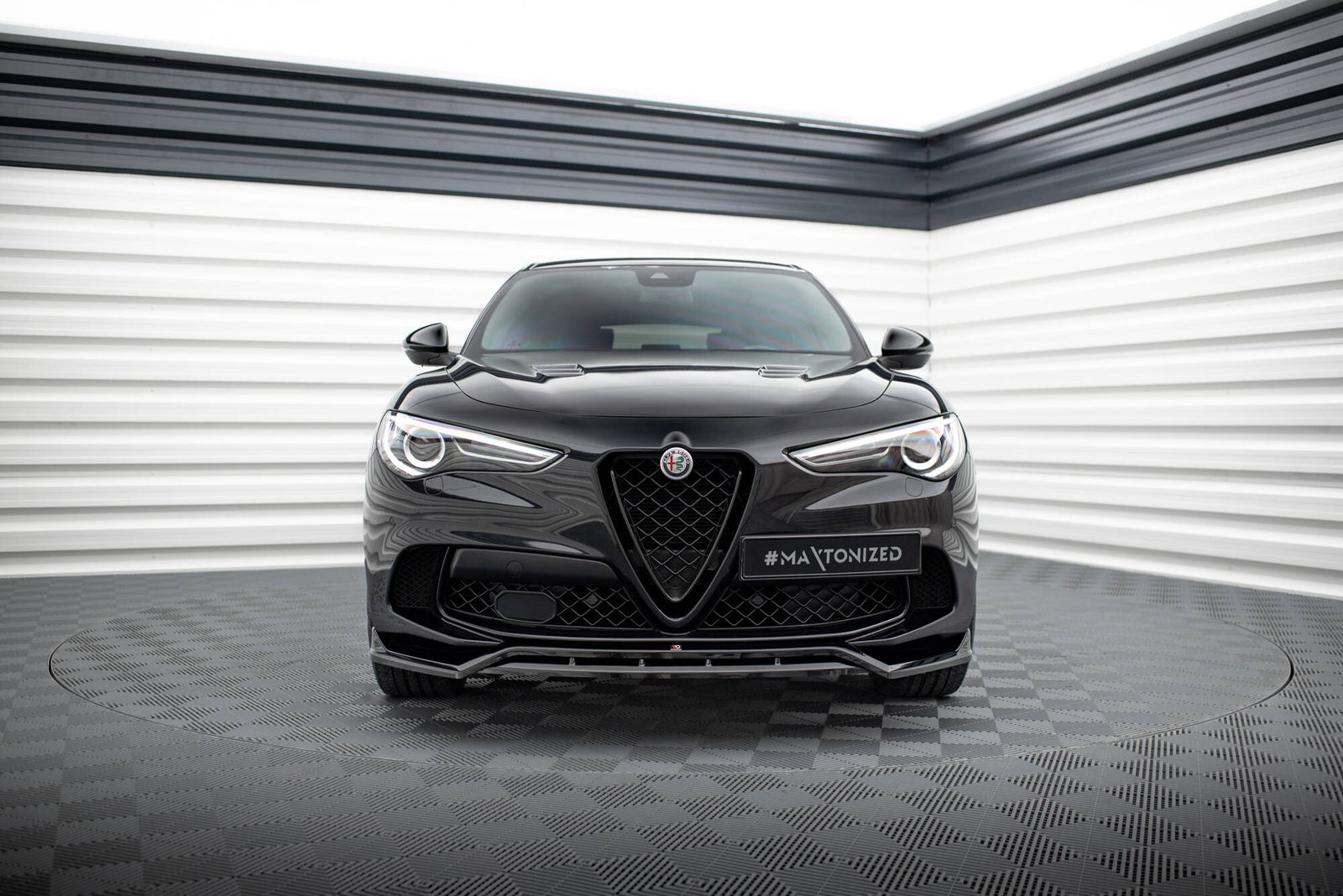 Splitter Przedni Maxton Alfa Romeo Stelvio Quadrifoglio