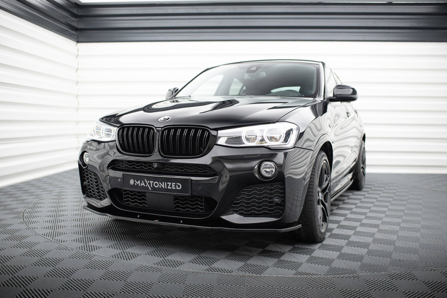 Splitter Przedni BMW X4 F26 M-Pack Maxton Design