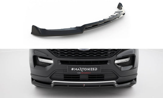 Splitter Przedni Maxton Design Ford Explorer XLT Mk6