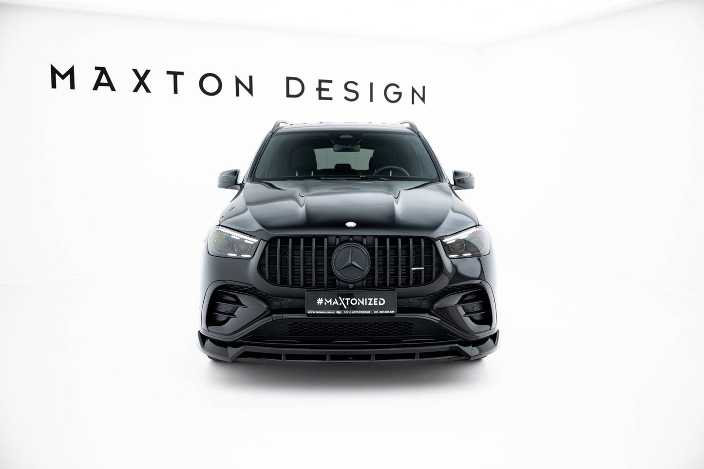 Splitter Przedni Mercedes GLE W167 Facelift Maxton Design