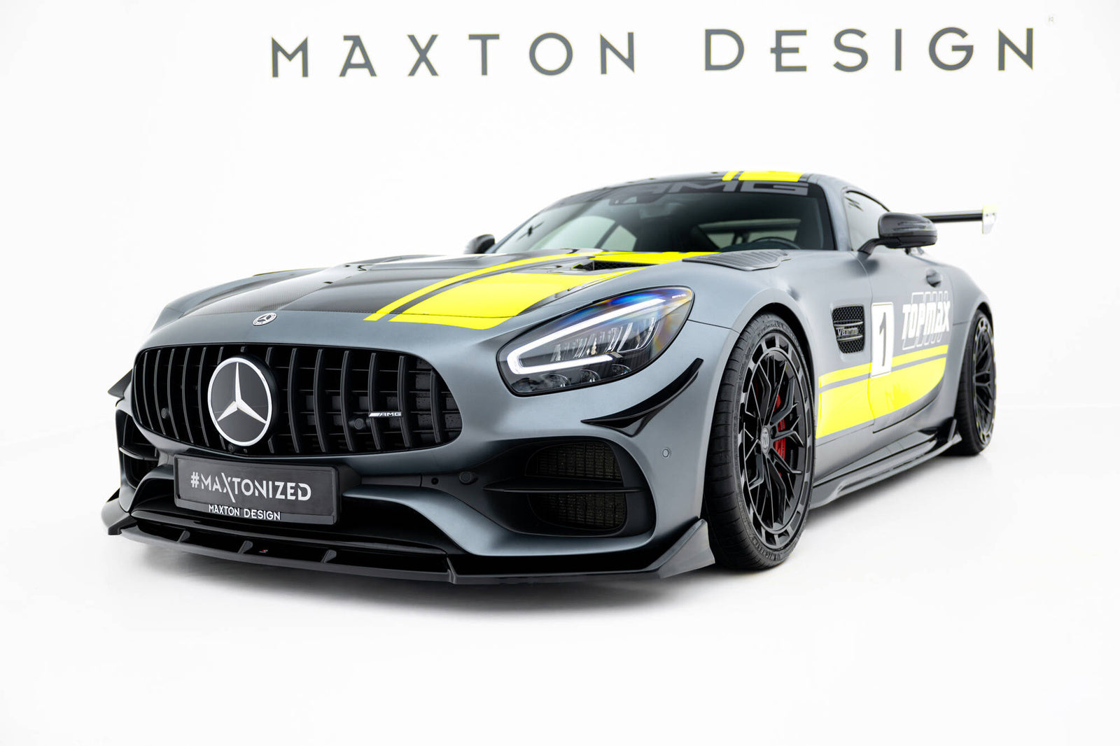 Splitter Przedni Mercedes-AMG GT C C190 Facelift Maxton