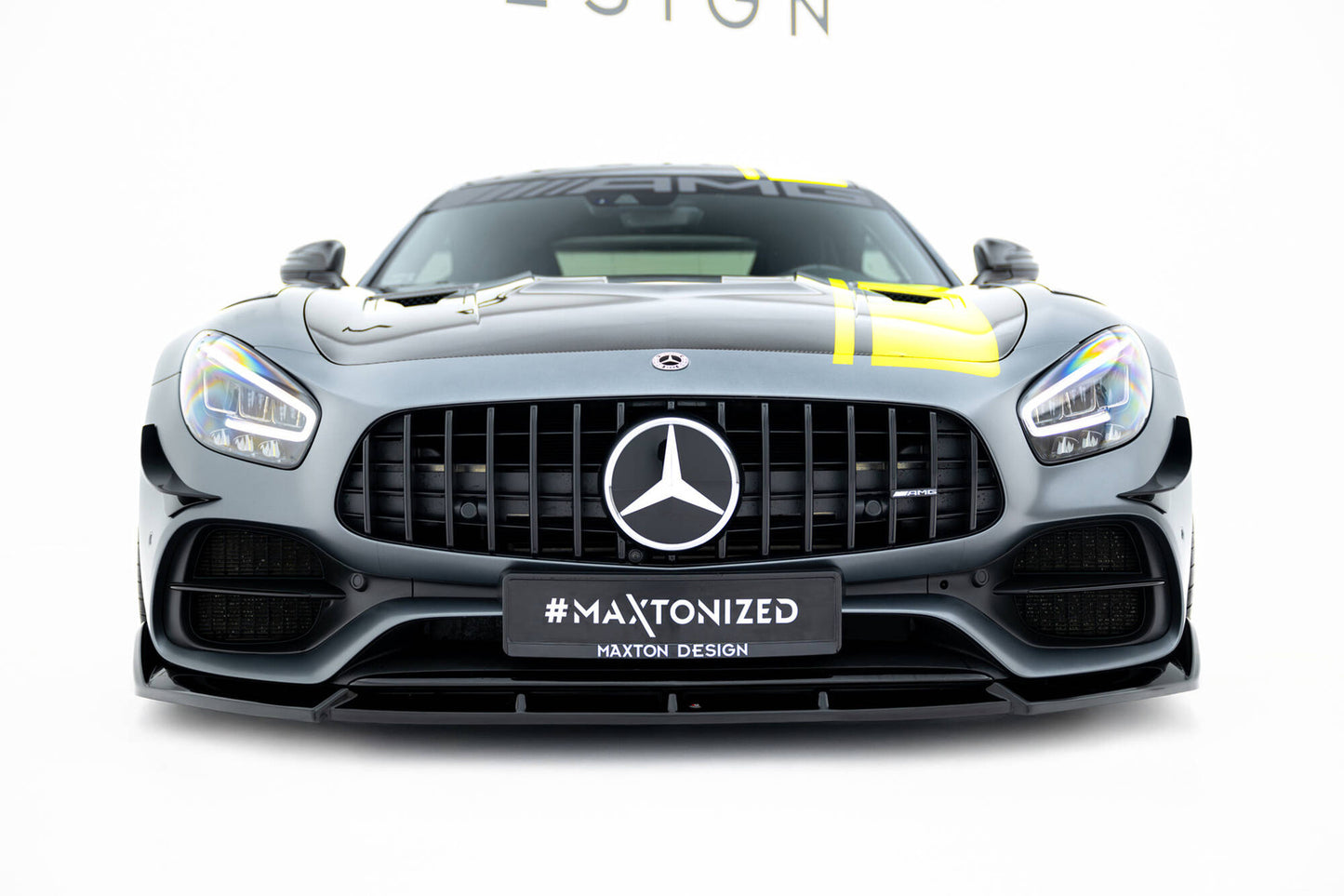 Splitter Przedni Mercedes-AMG GT C C190 Facelift Maxton