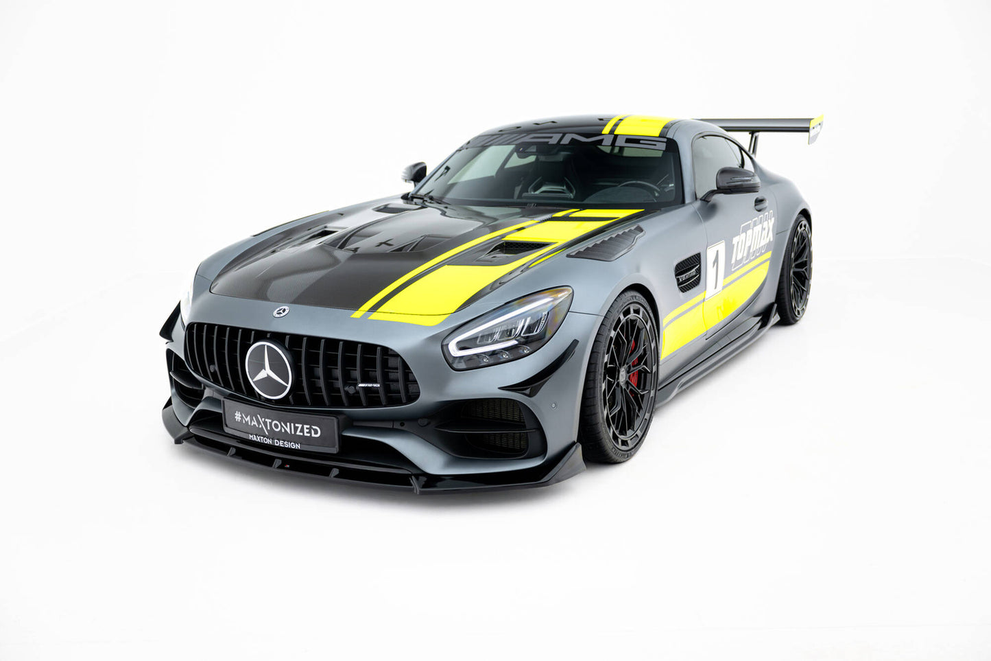 Splitter Przedni Mercedes-AMG GT C C190 Facelift Maxton