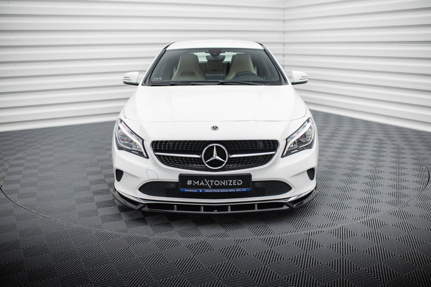 Splitter Przedni Mercedes CLA C117 Facelift Maxton Design