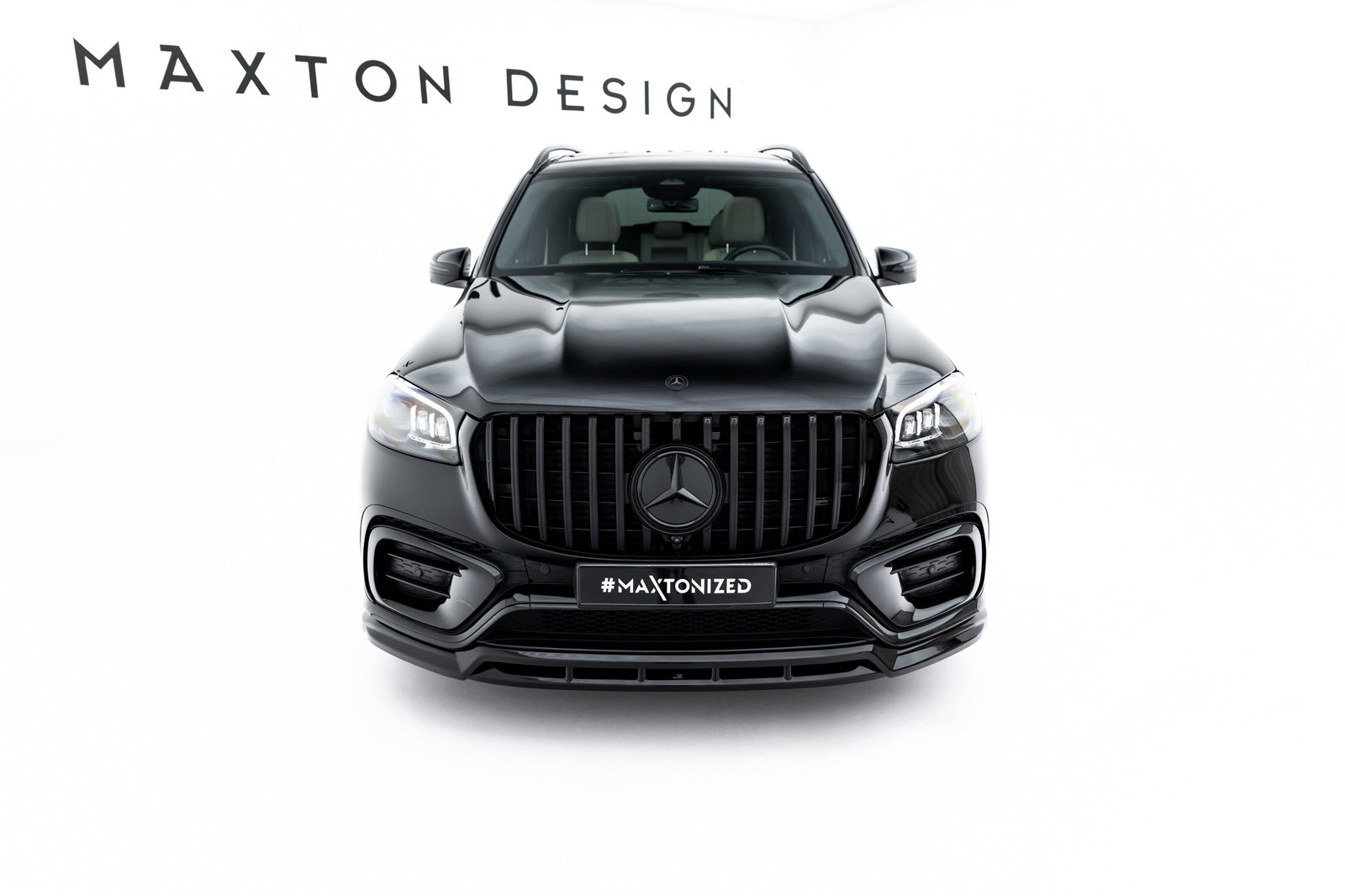 Splitter Przedni Mercedes GLS X167 AMG-Line Facelift Maxton