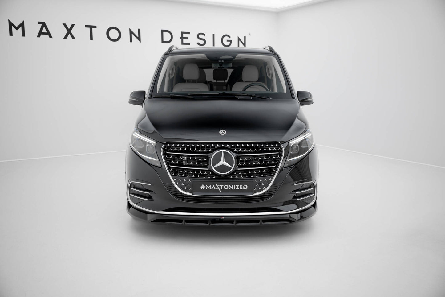 Splitter Przedni Mercedes-Benz V W447 AMG-Line Facelift 2 Maxton