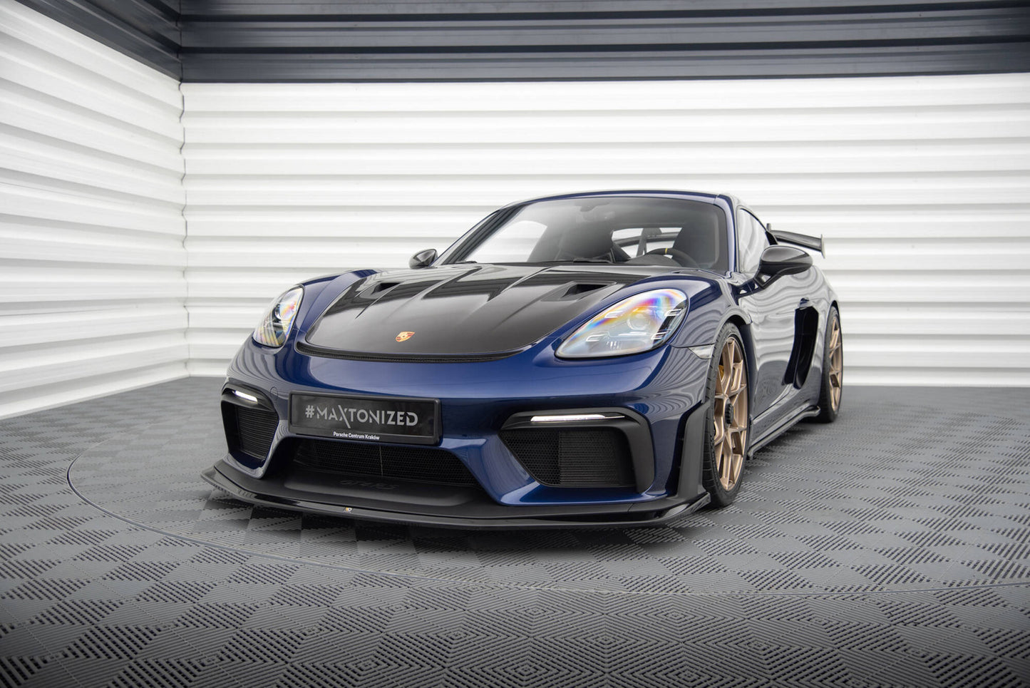 Splitter Przedni Porsche 718 Cayman GT4 RS Maxton Design
