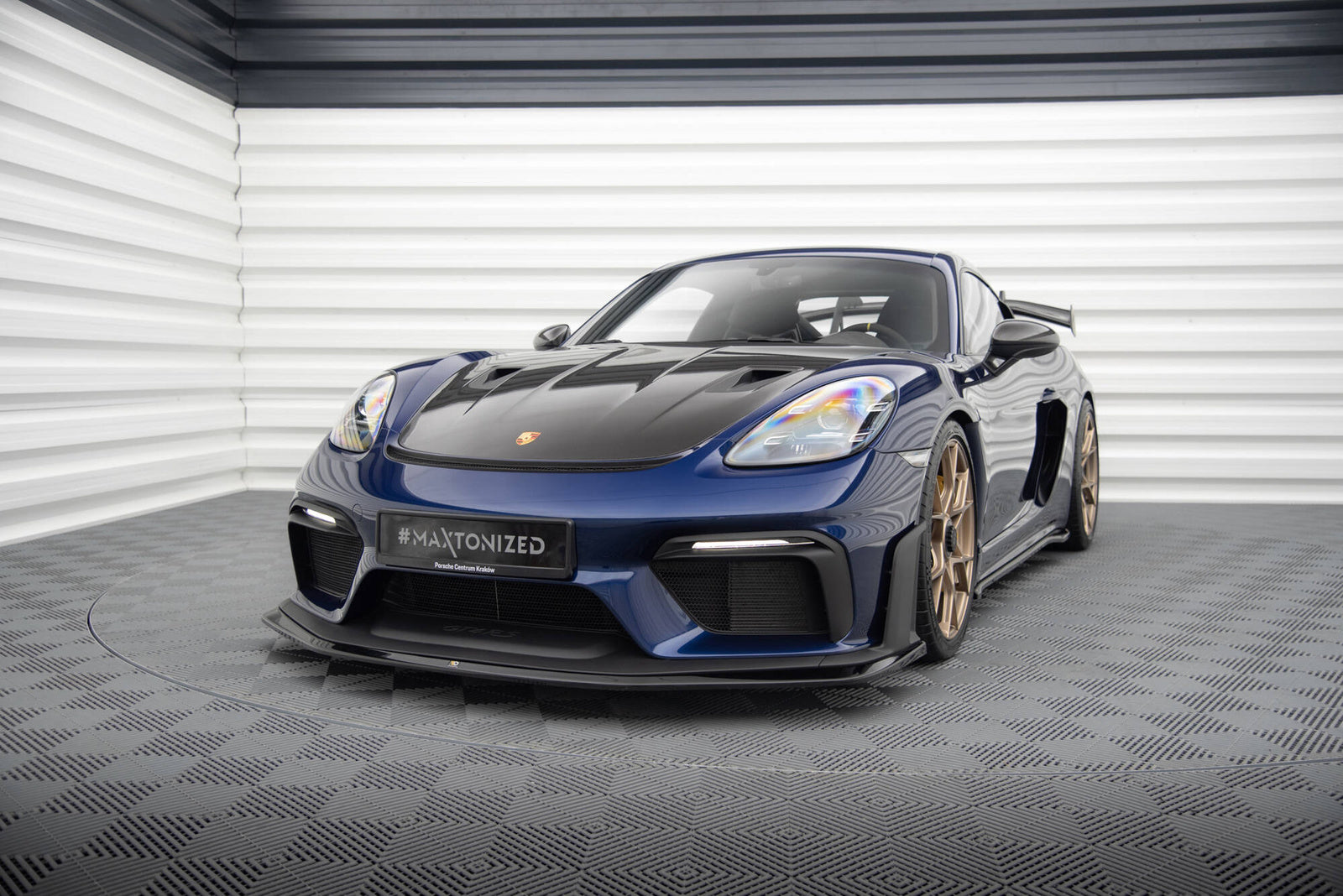 Splitter Przedni Porsche 718 Cayman GT4 RS Maxton Design