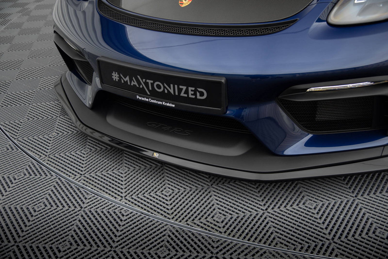 Splitter Przedni Porsche 718 Cayman GT4 RS Maxton Design