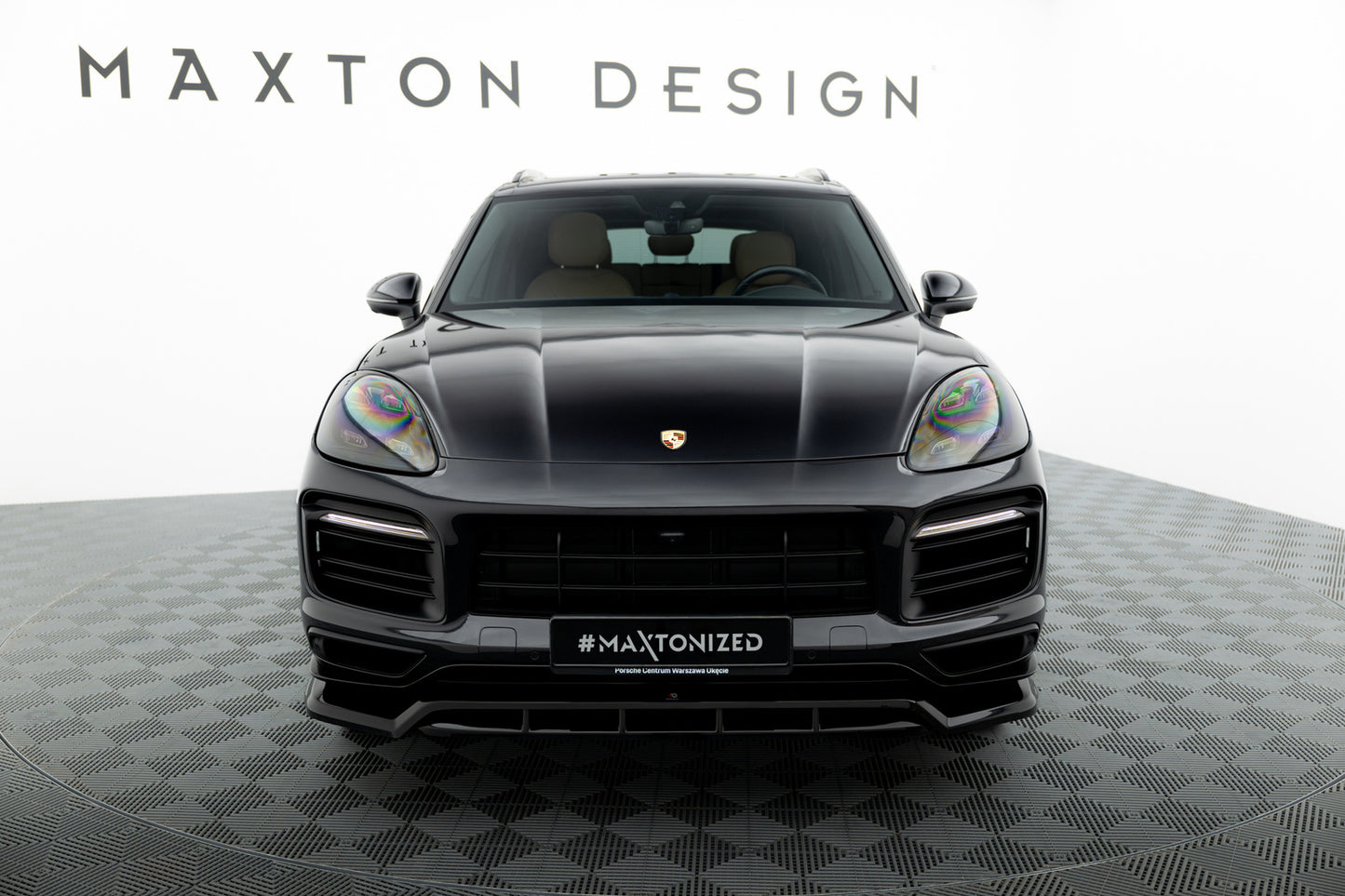 Splitter Przedni Maxton Design Porsche Cayenne Sport Design Mk3