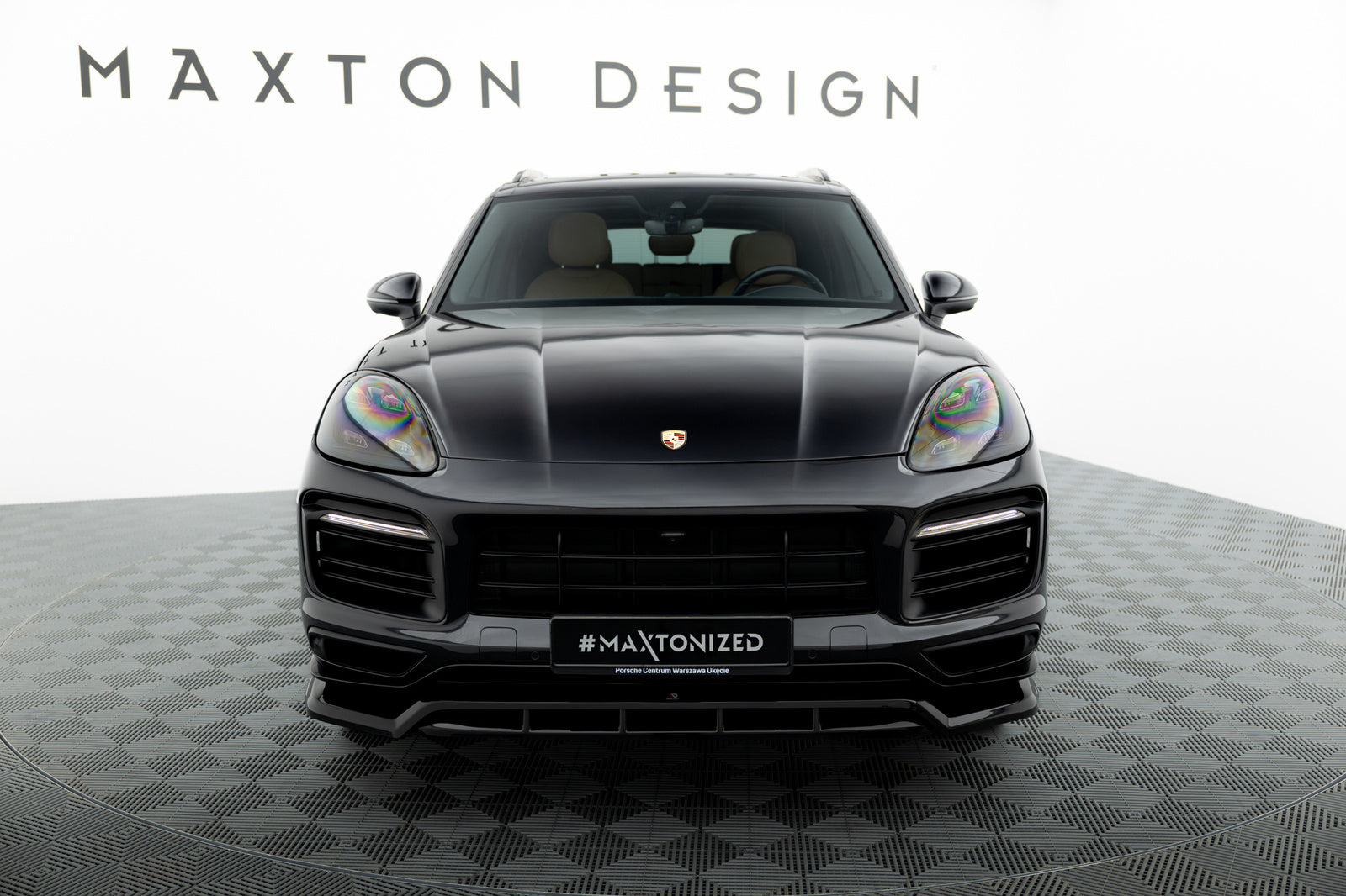 Splitter Przedni Maxton Design Porsche Cayenne Sport Design Mk3