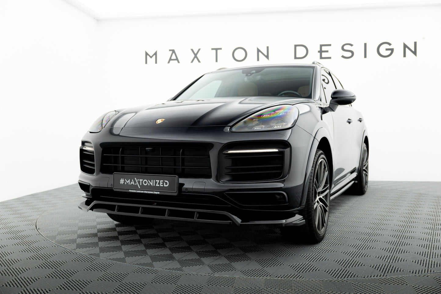 Splitter Przedni Maxton Design Porsche Cayenne Sport Design Mk3