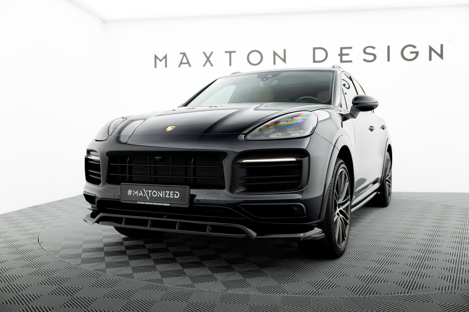 Splitter Przedni Maxton Design Porsche Cayenne Sport Design Mk3