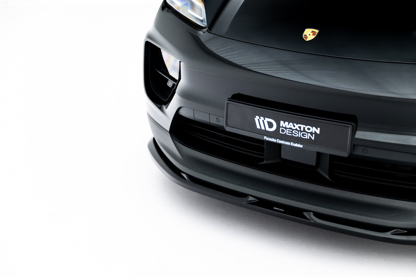 Splitter Przedni Maxton Design Porsche Macan EV Mk1
