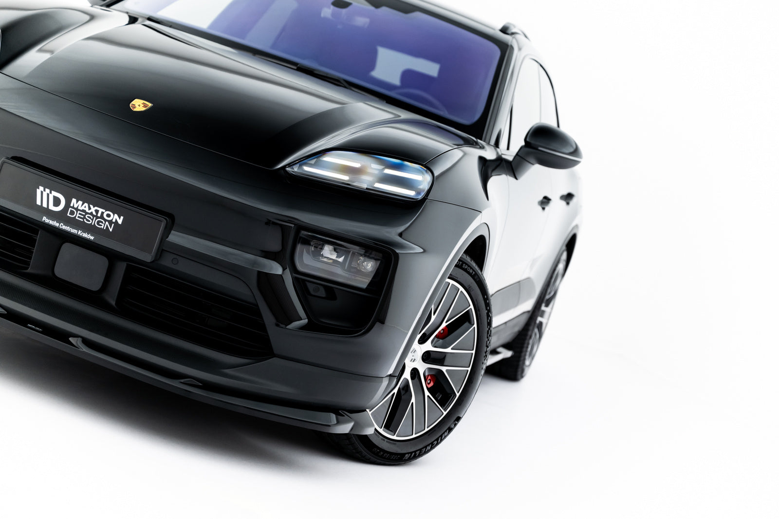 Splitter Przedni Maxton Design Porsche Macan EV Mk1