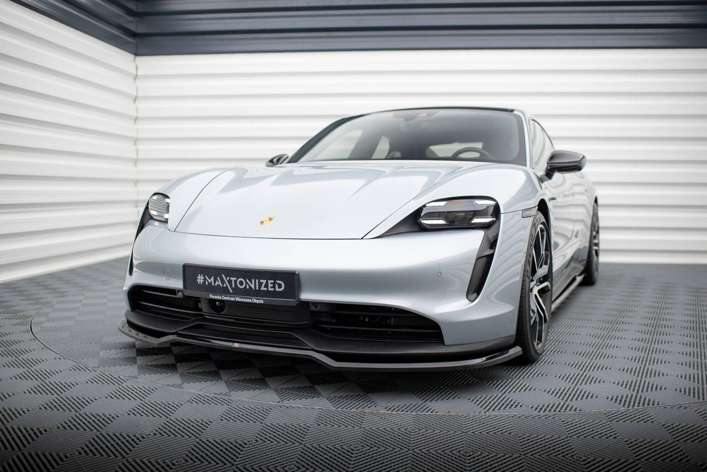 Splitter Przedni Maxton Design Porsche Taycan Mk1