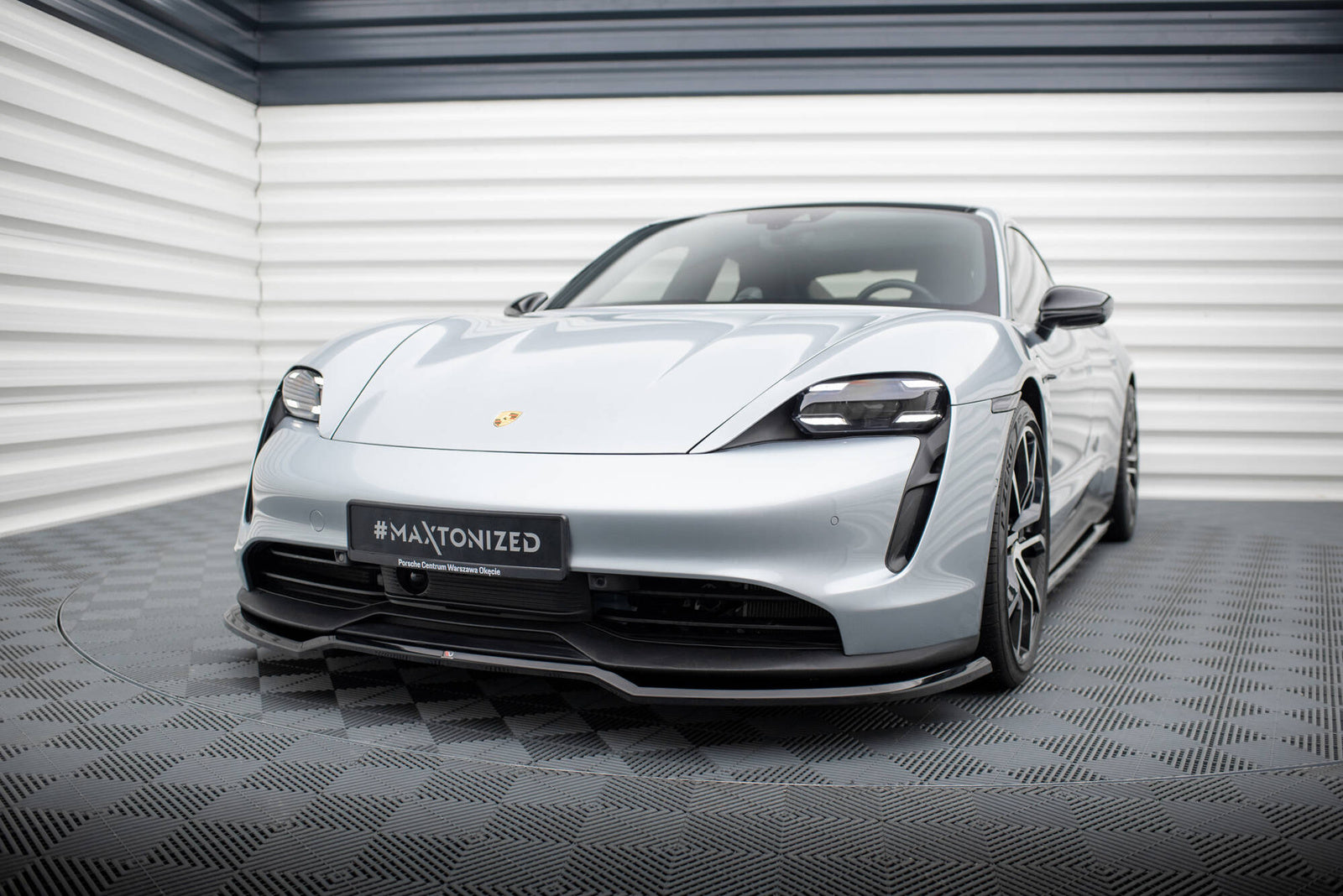 Splitter Przedni Maxton Design Porsche Taycan Mk1