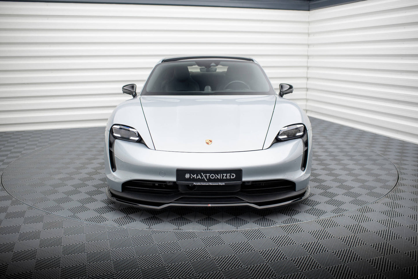 Splitter Przedni Maxton Design Porsche Taycan Mk1