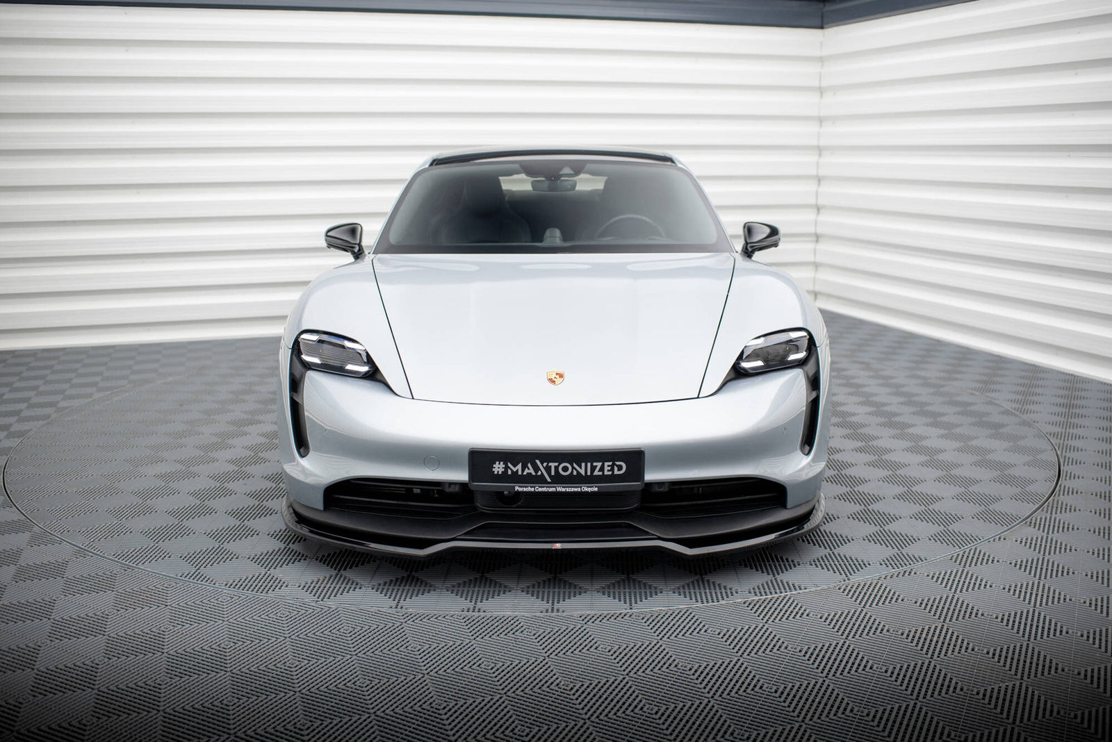 Splitter Przedni Maxton Design Porsche Taycan Mk1