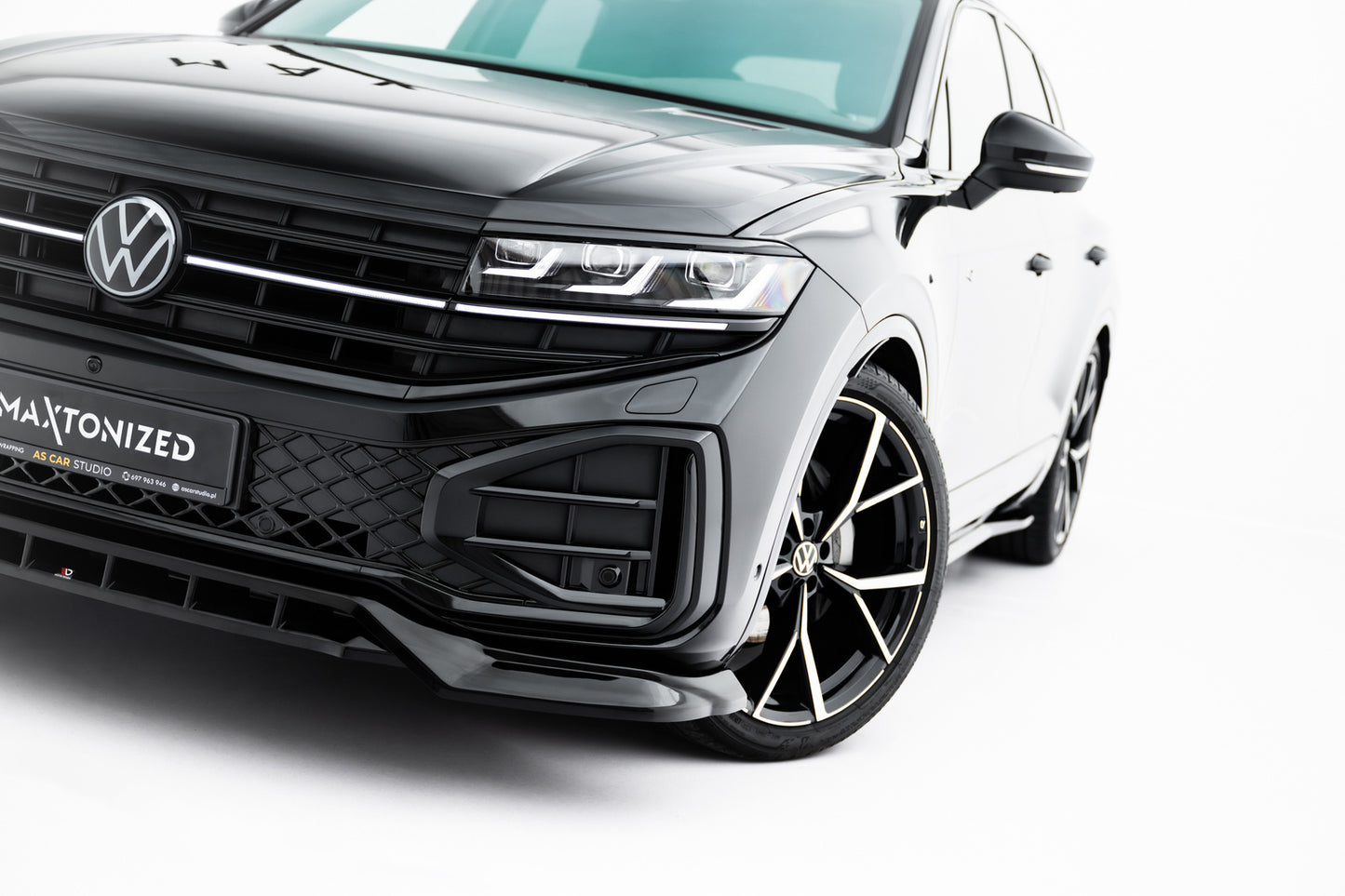 Splitter Przedni Volkswagen Touareg R-Line Mk3 Facelift Maxton