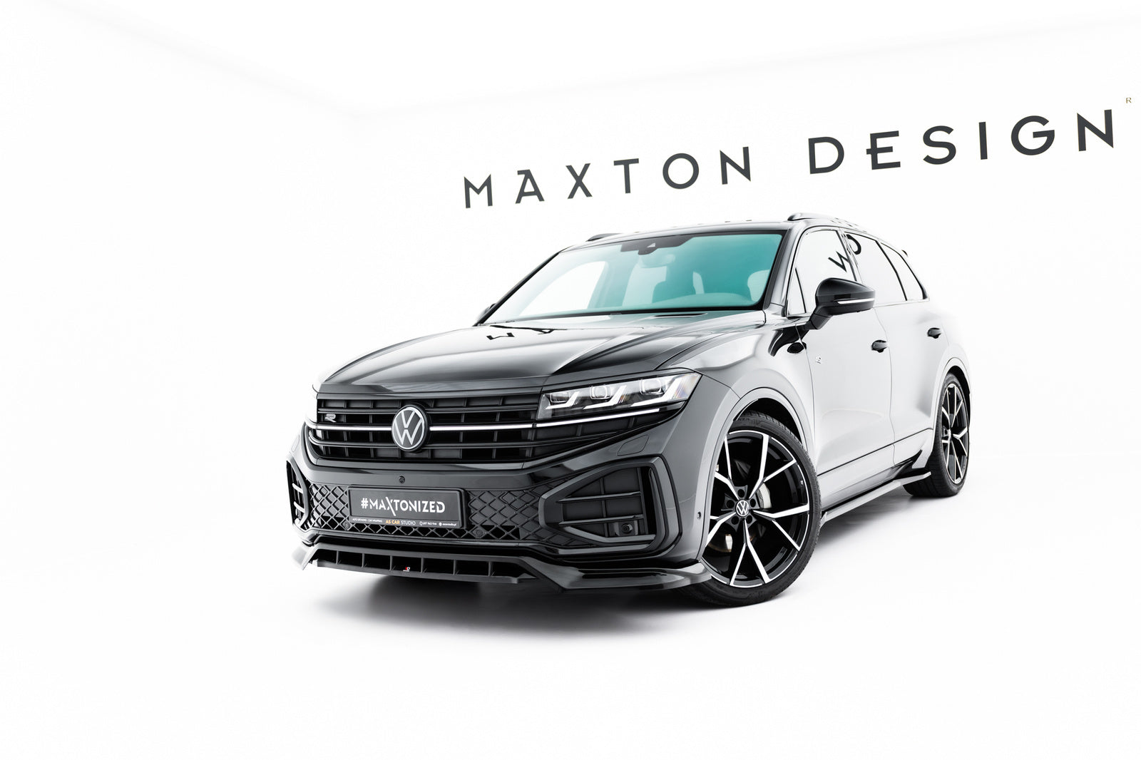 Splitter Przedni Volkswagen Touareg R-Line Mk3 Facelift Maxton