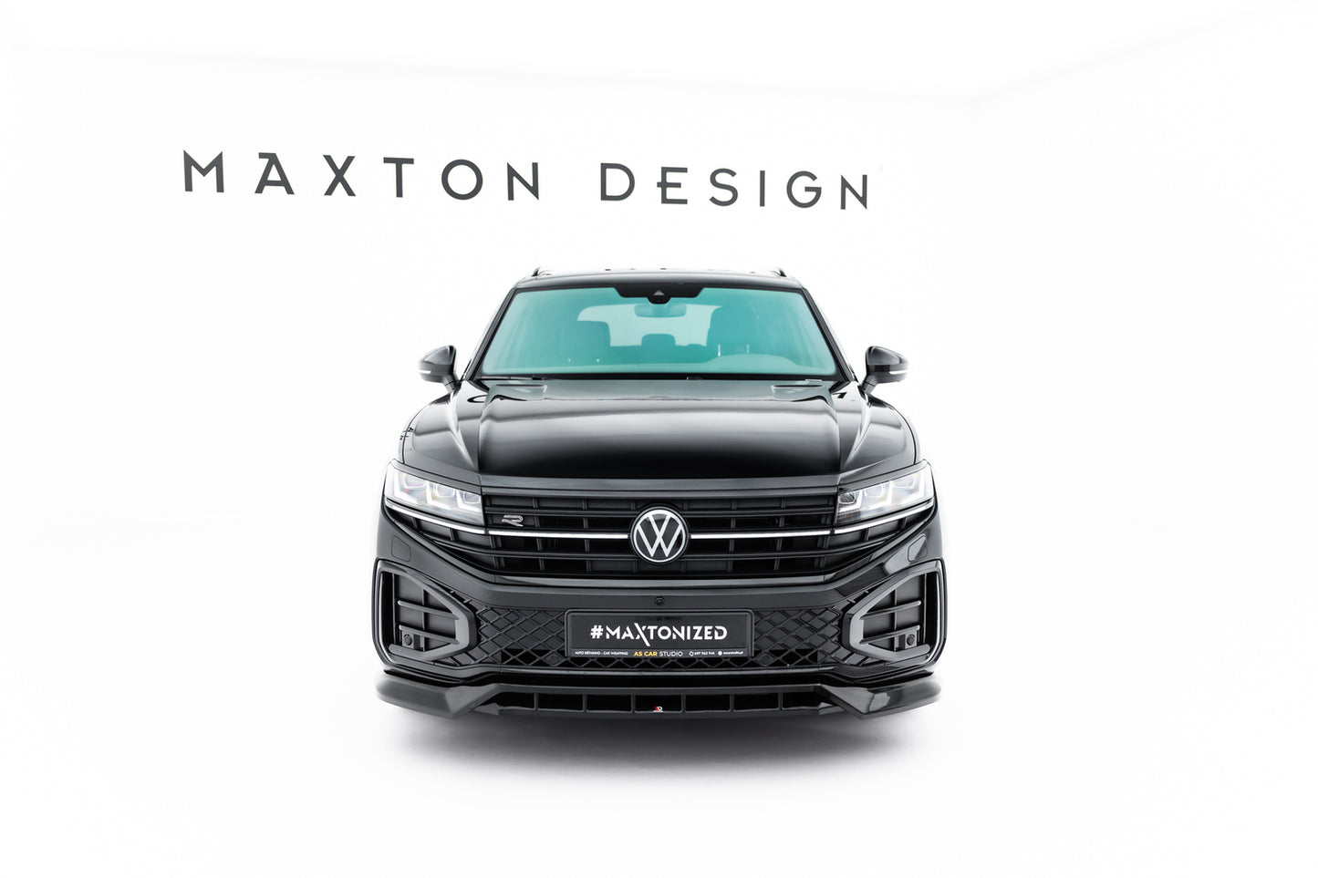 Splitter Przedni Volkswagen Touareg R-Line Mk3 Facelift Maxton