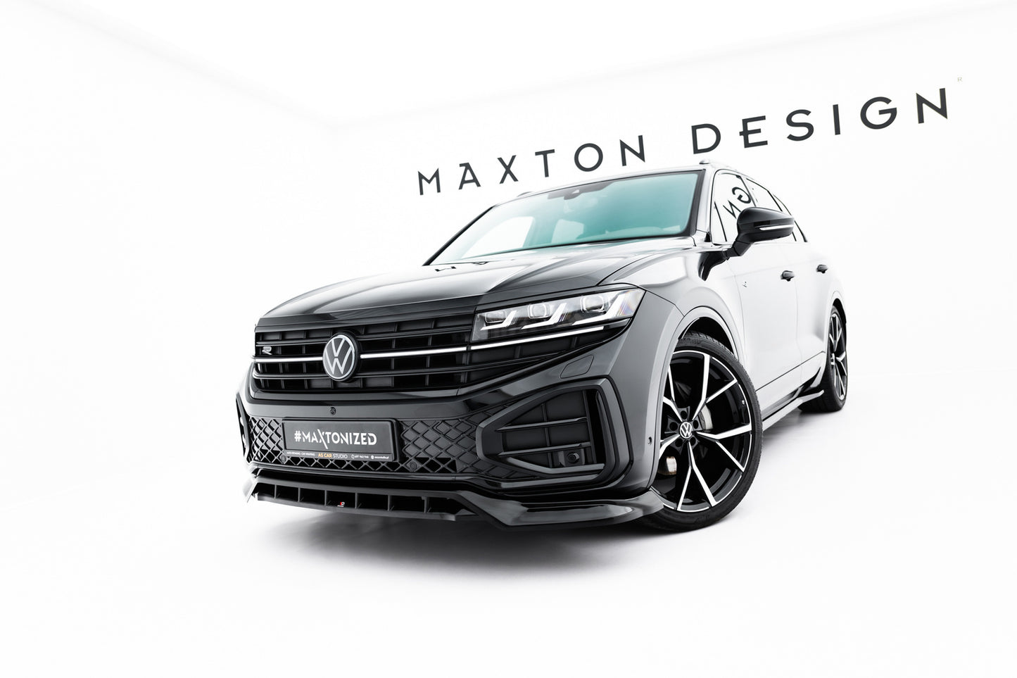 Splitter Przedni Volkswagen Touareg R-Line Mk3 Facelift Maxton