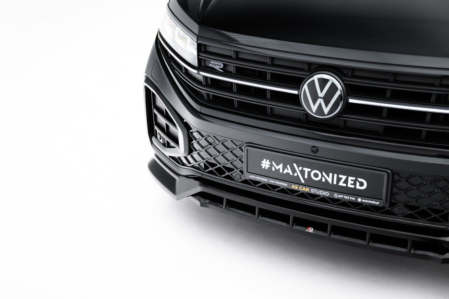 Splitter Przedni Volkswagen Touareg R-Line Mk3 Facelift Maxton