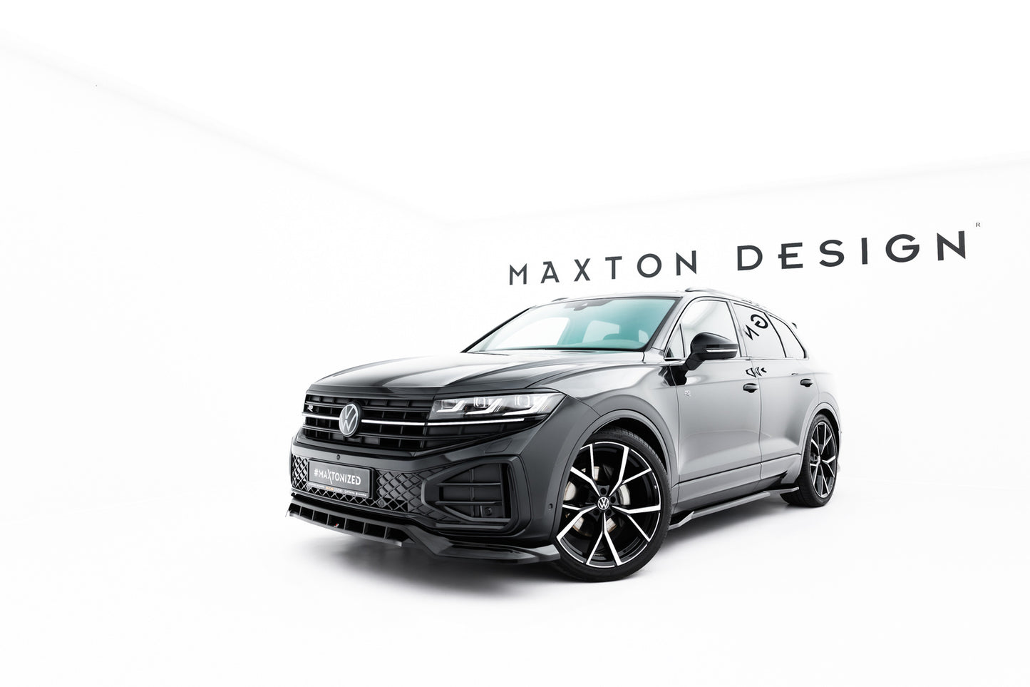 Splitter Przedni Volkswagen Touareg R-Line Mk3 Facelift Maxton