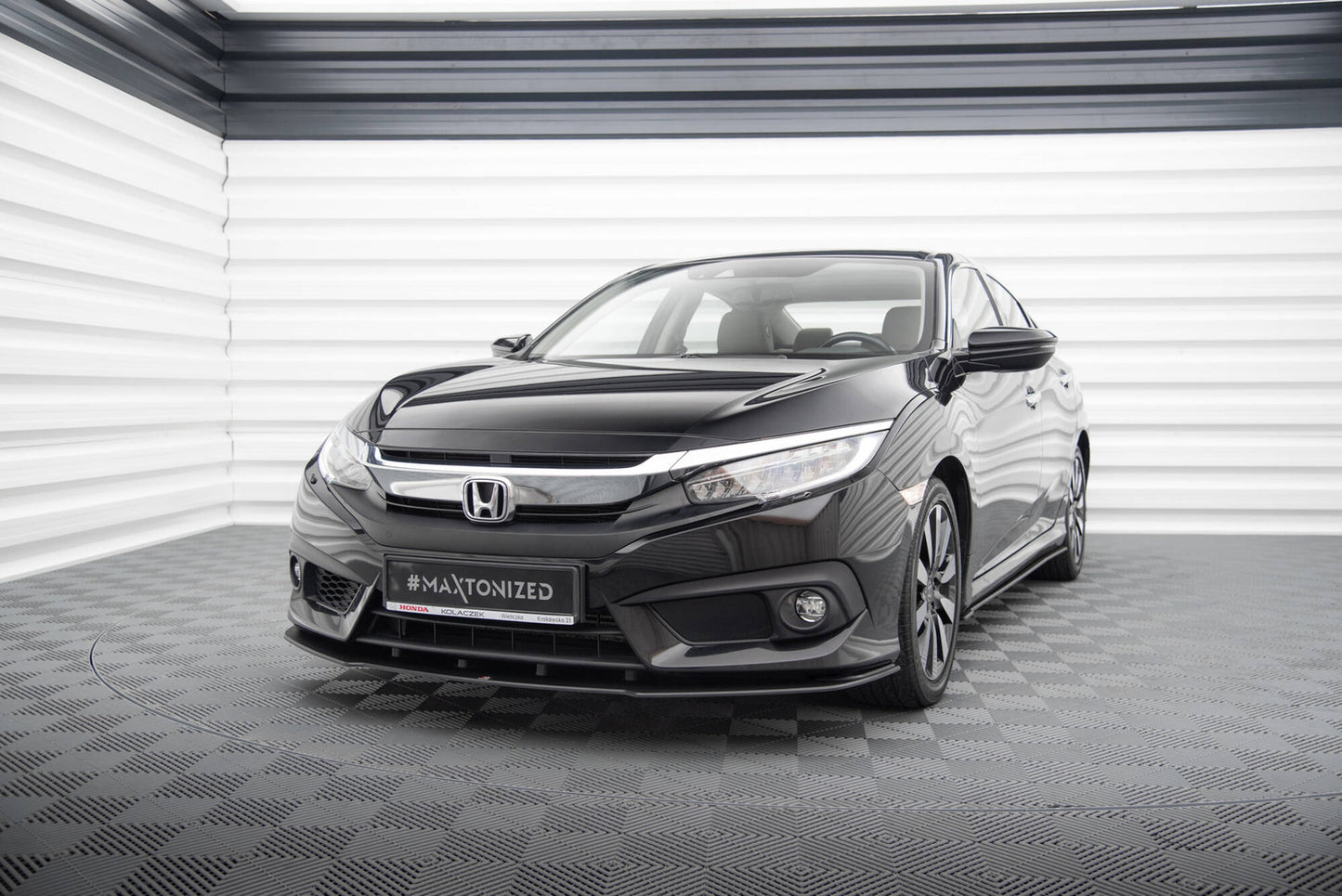 Splitter Przedni Street Pro Honda Civic Sedan Mk10 Maxton