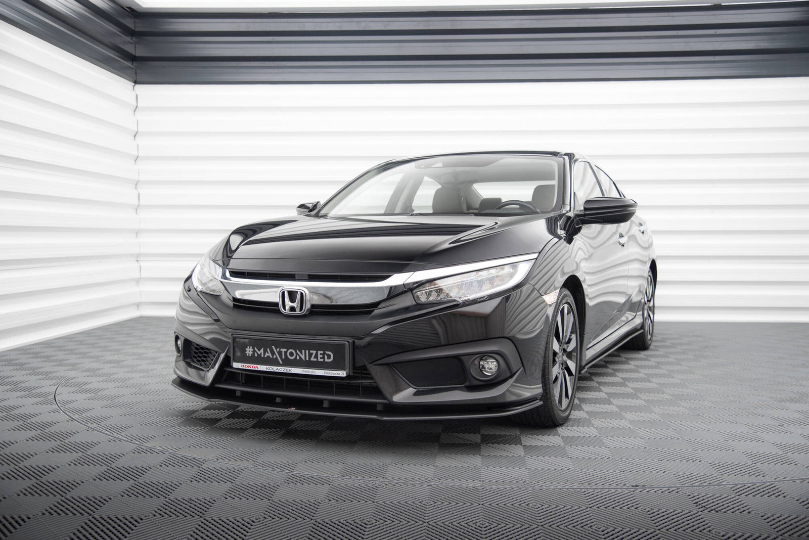 Splitter Przedni Street Pro Honda Civic Sedan Mk10 Maxton